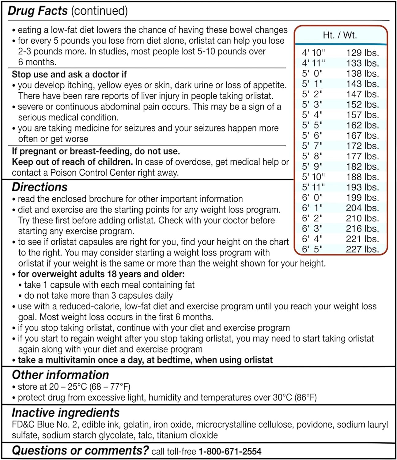 alli Diet Weight Loss Supplement Pills, Orlistat 60Mg Capsules, 170 Count